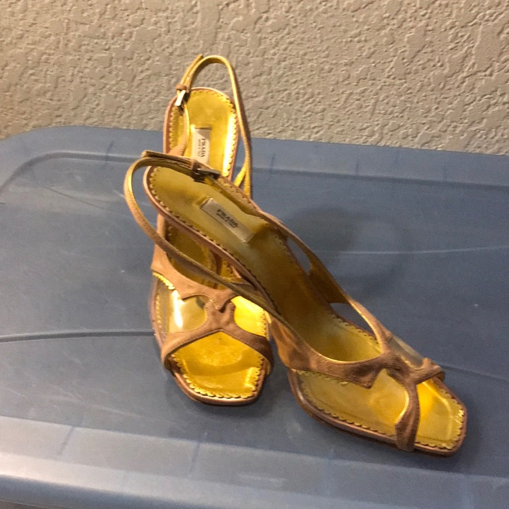 Prada Slingback High Heels